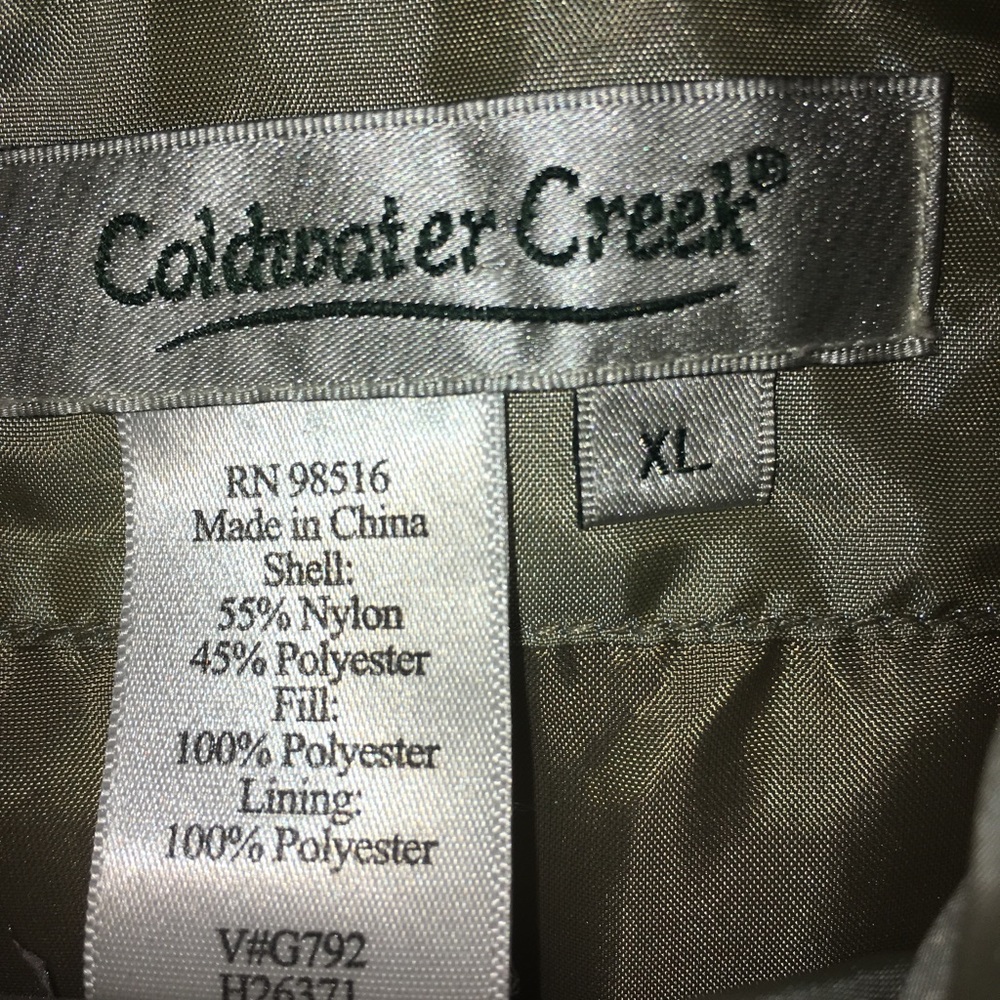 Coldwater Creek puffer vest - Picture 2 of 5